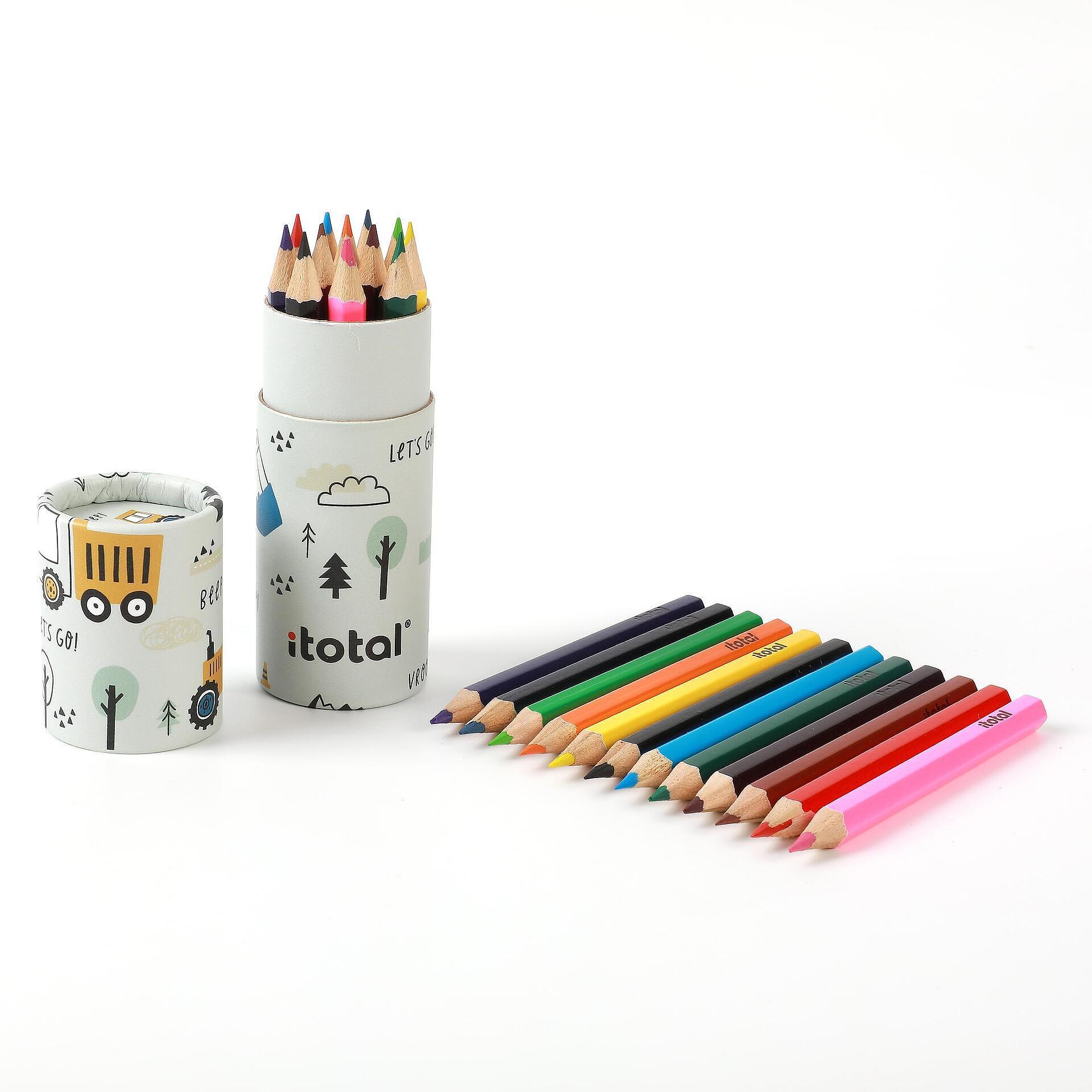 I-total кутия с моливи 12 цвята