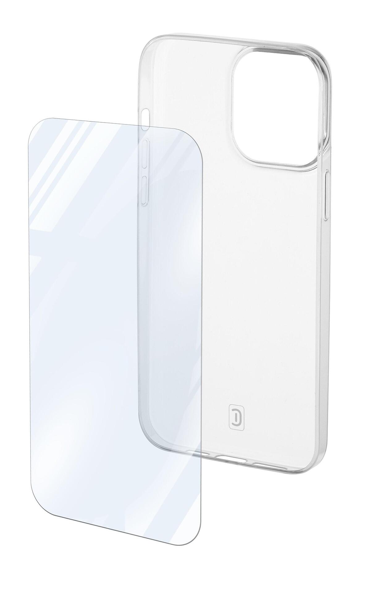 Пакет за iPhone 15 Plus- прозрачен калъф + протектор