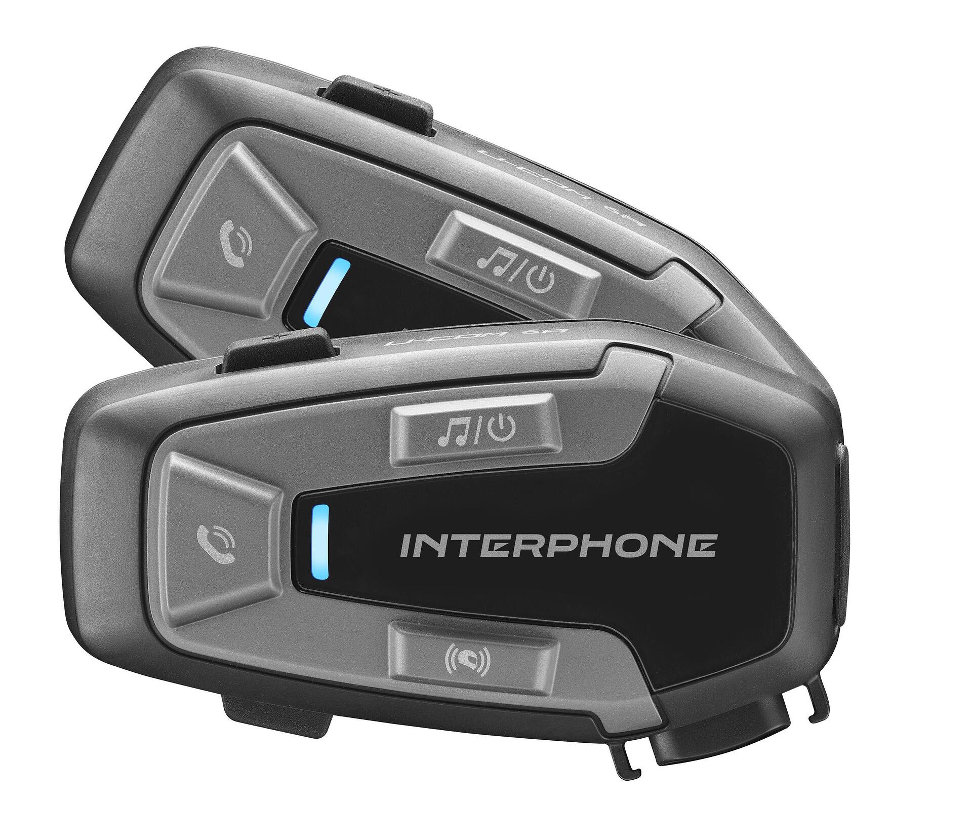 INT Bluetooth хедсет за каска U-COM6R TP – двоен