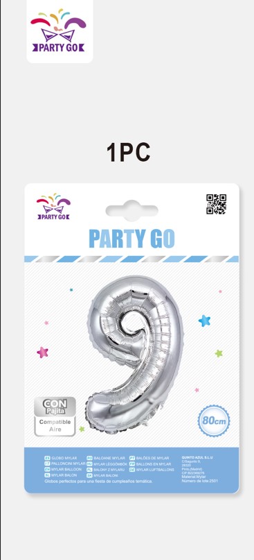 Фолиев балон PartyGo