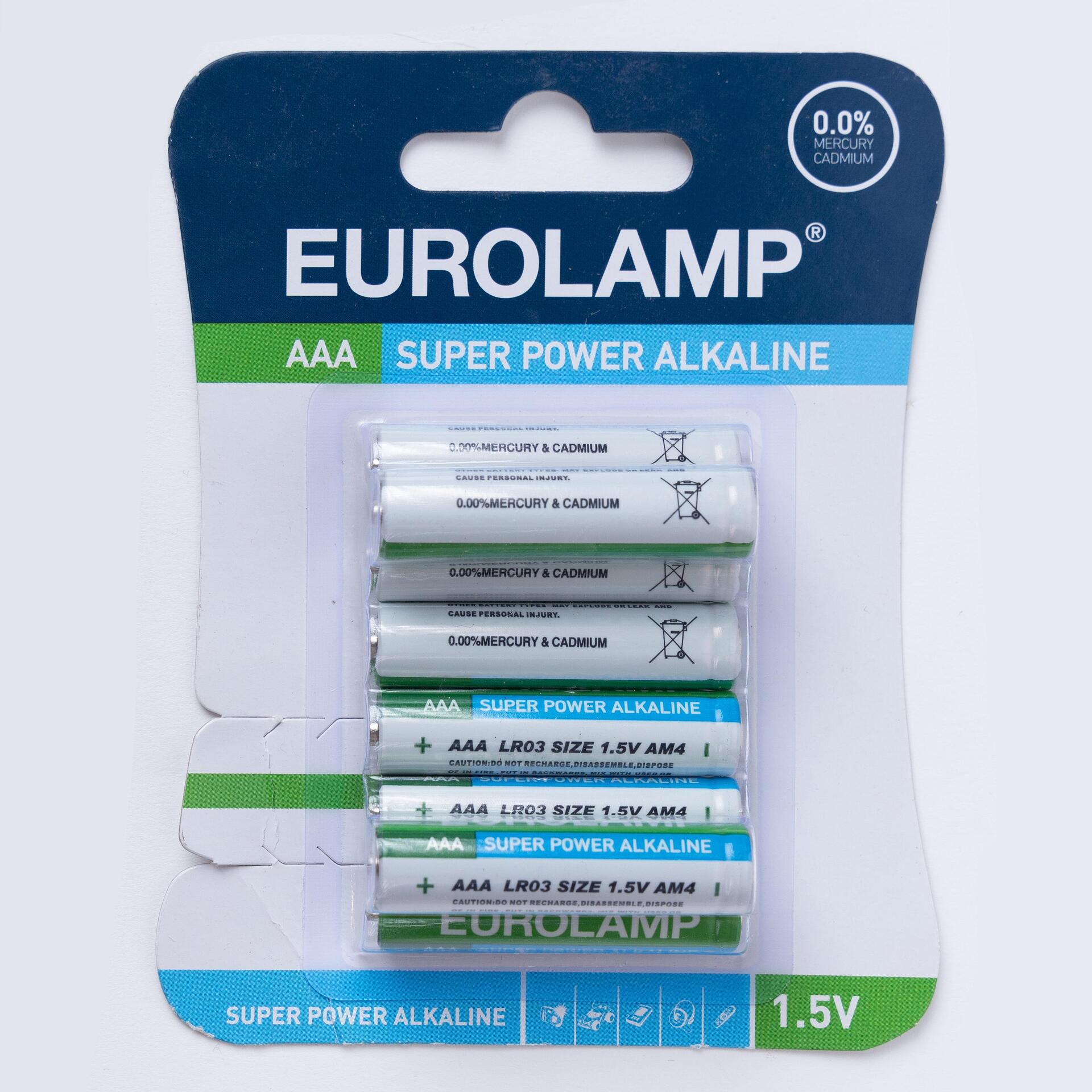 Батерии 1,5 V ΑΑΑ LR03 8 броя