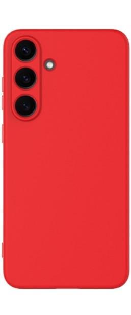 Силиконов калъф Forever за Samsung Galaxy S25 червен