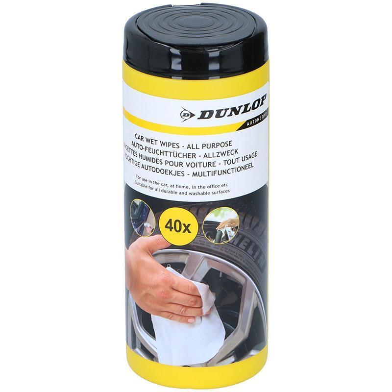 Мокри кърпички за кола универсални Dunlop