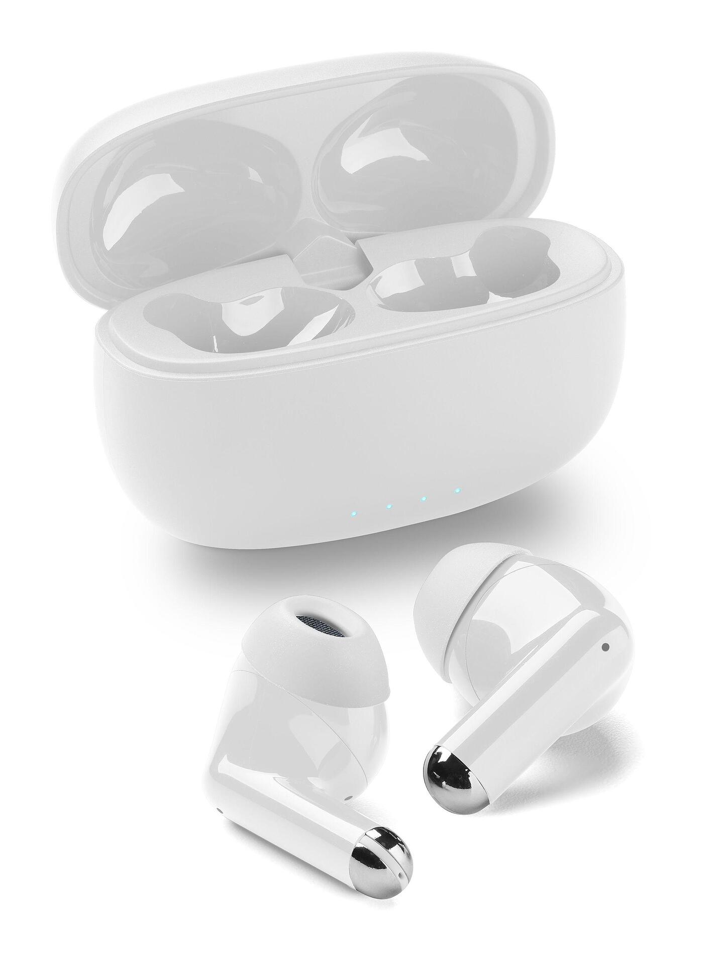Bluetooth слушалки DRIFT TWS – бели