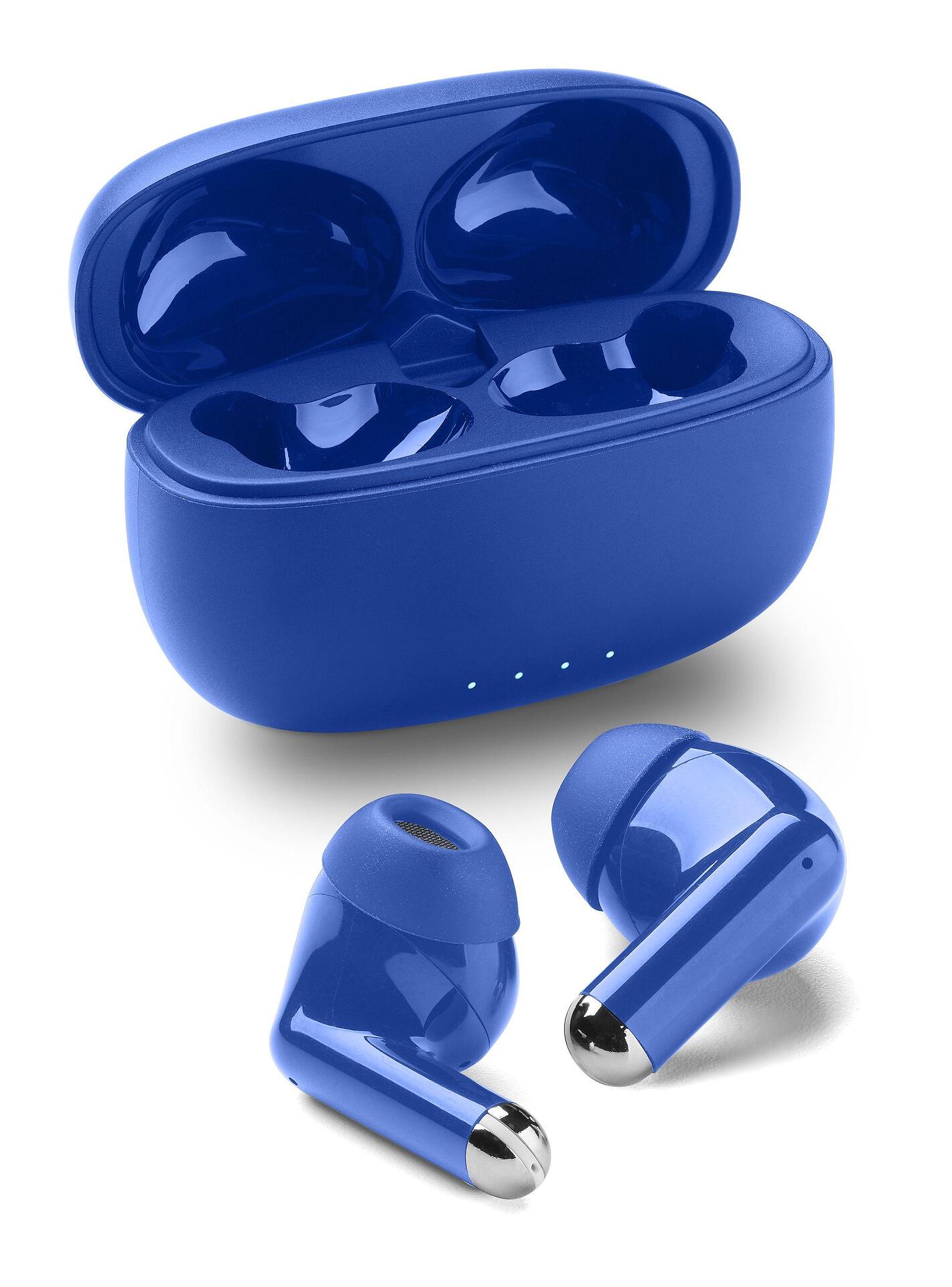 Bluetooth слушалки DRIFT TWS – сини