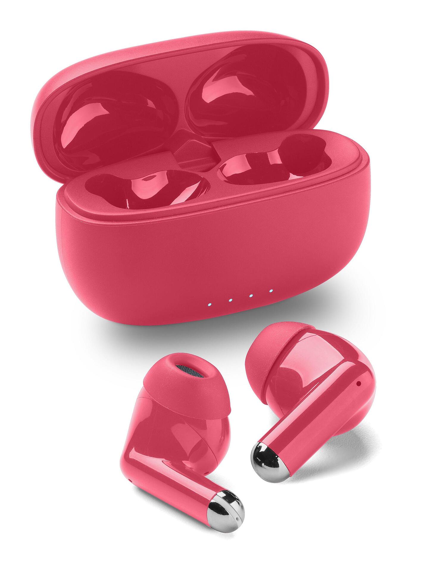 Bluetooth слушалки DRIFT TWS – розови