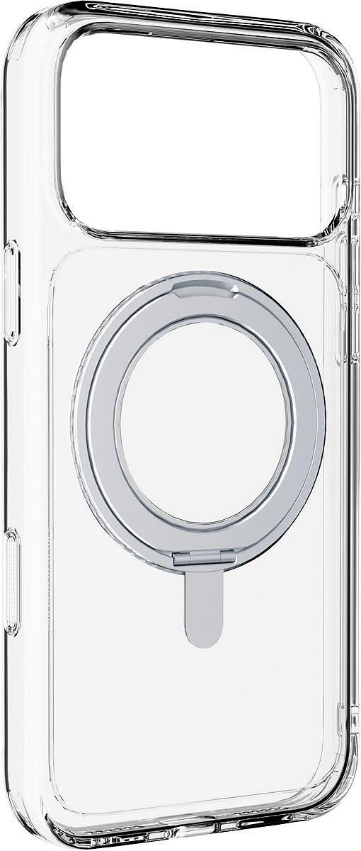 SpinMag прозрачен калъф за iPhone 17 Pro Max