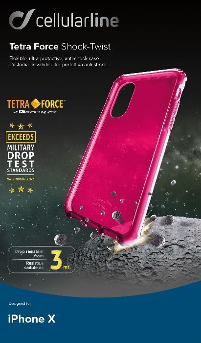 Усилен калъф Tetra за iPhone X/XS