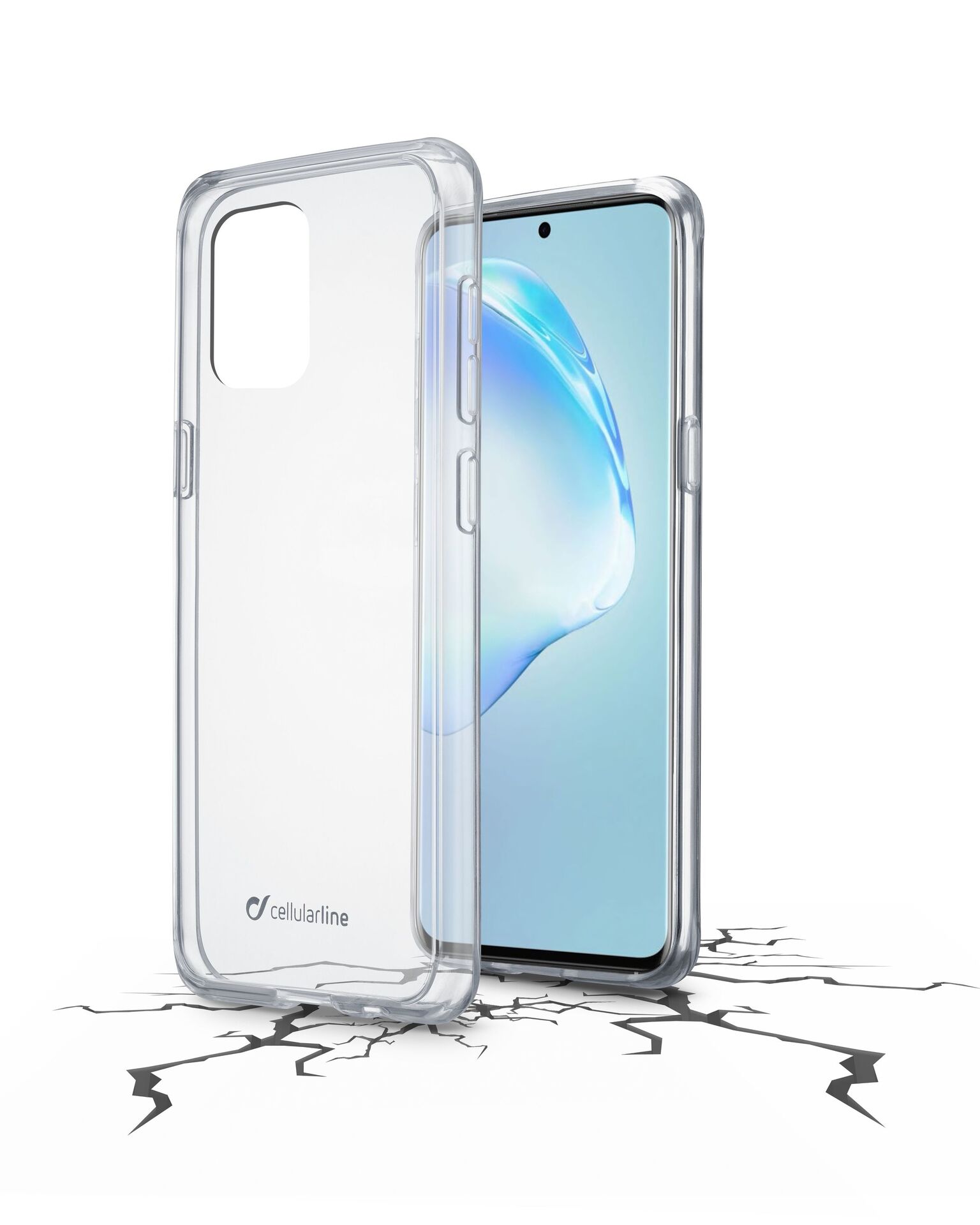 ClearDuo прозрачен твърд калъф за Samsung Galaxy S20+