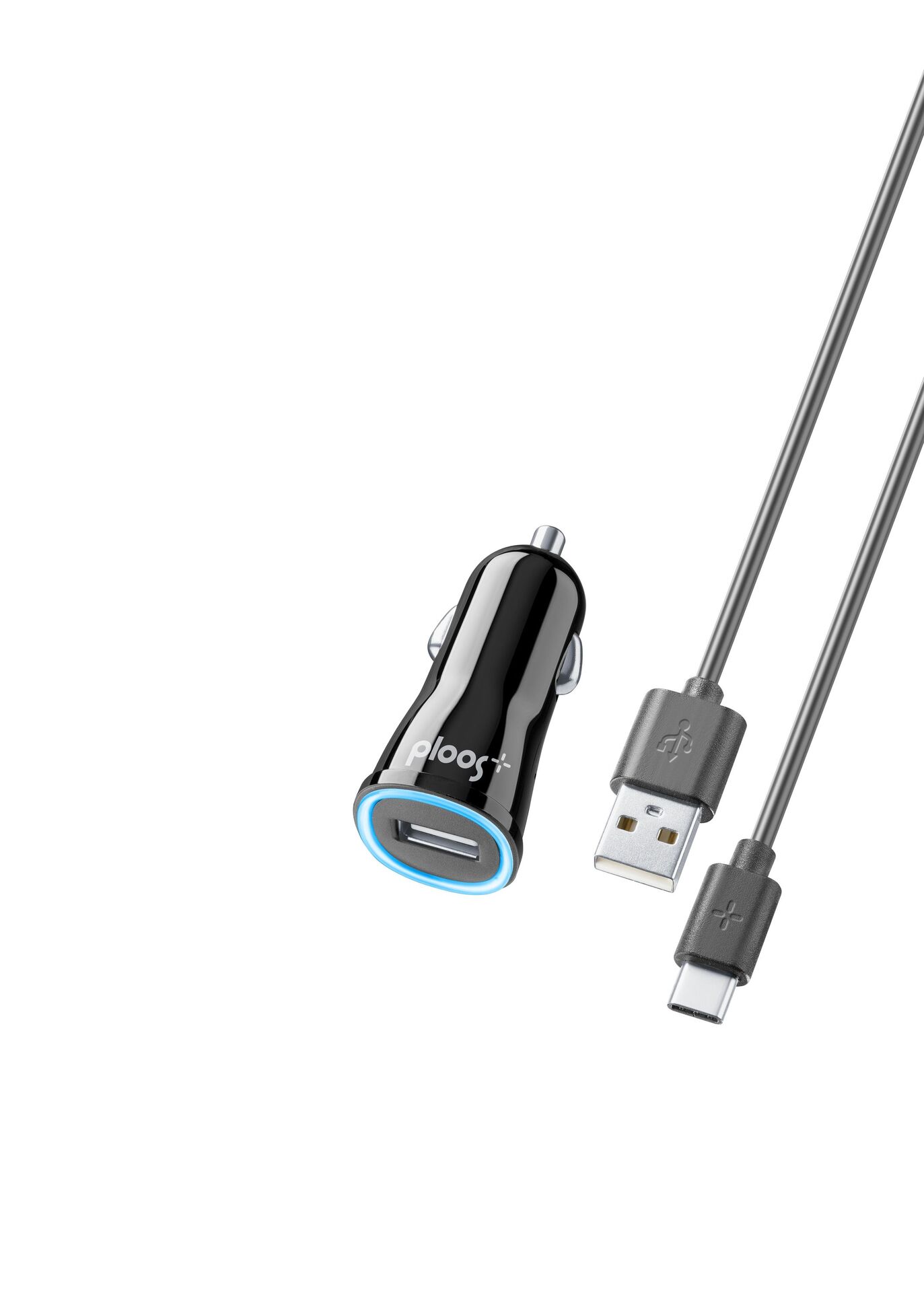 Зарядно за кола 12V с Type-C кабел