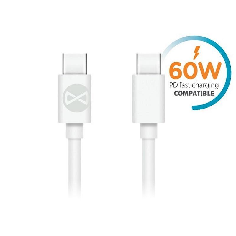 Forever Кабел данни USB-C- към USB-C 3A