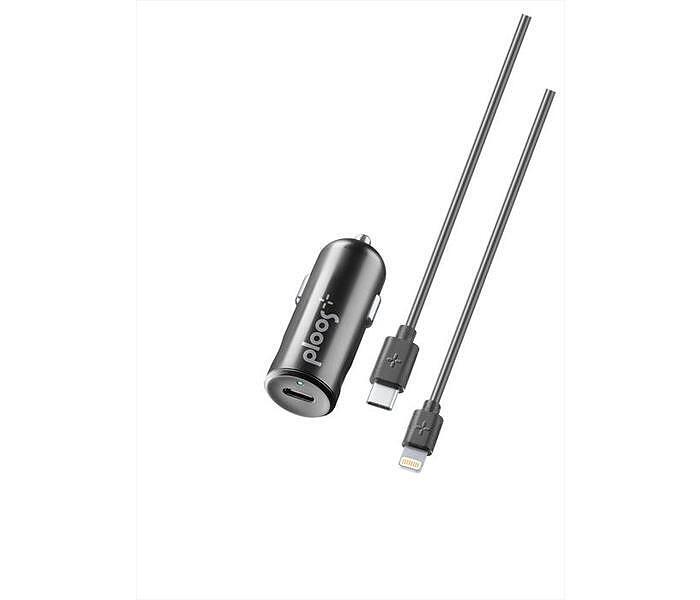 PL Зарядно за кола 12V PD + кабел USC-C към Lightning 20W