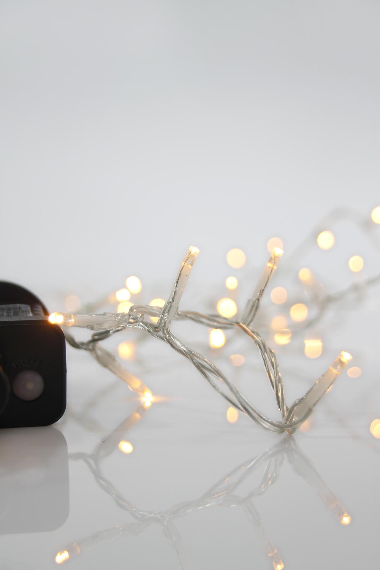 Коледни лампички с 100 LED с 8 функции