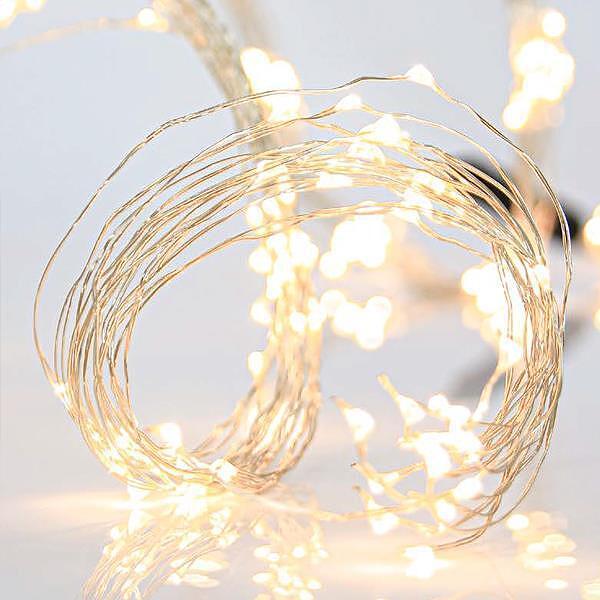 Коледни лампички тип мрежа за елха 40 LED