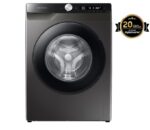 Пералня, Samsung WW80T504DAXAS7, Washing Machine,  8 kg, 1400 rpm, Energy Efficiency A, Eco Bubble, Bubble Soak, AI Control, Hygiene Steam, Spin Efficiency B, WiFi, SmartThings, Inox