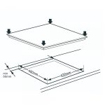 Плот за вграждане SAMUS PSVE-43BG1